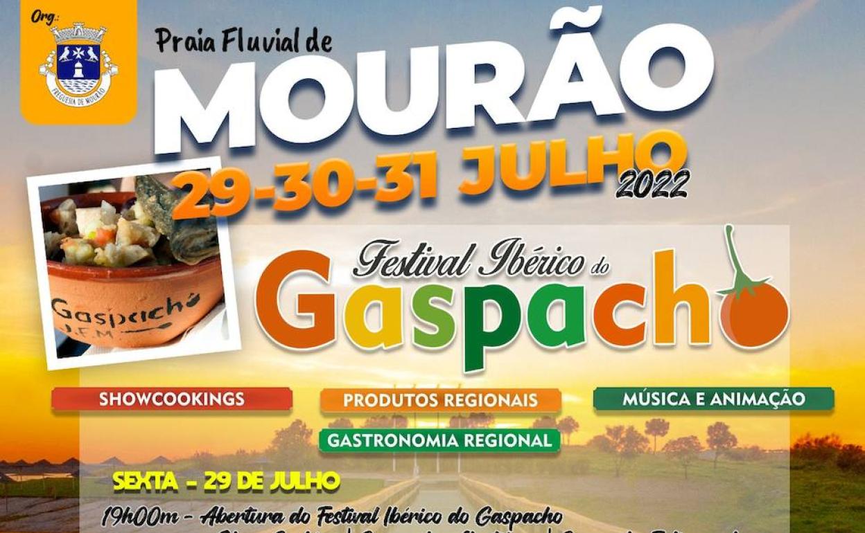 Nace el Festival Ibérico del Gazpacho-Gaspacho entre Mourão y Villanueva del Fresno