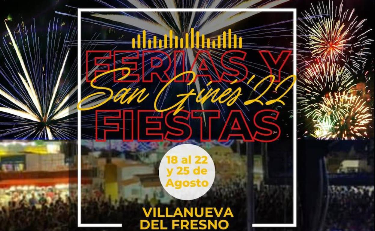 Presentado el cartel de las Ferias y Fiestas San Ginés de la Jara 2022