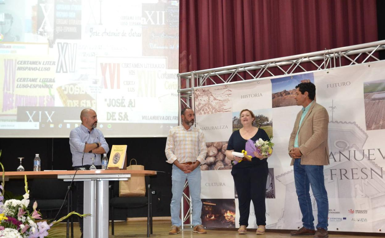 Entrega del premio del certamen XXII José Antonio de Saravia.