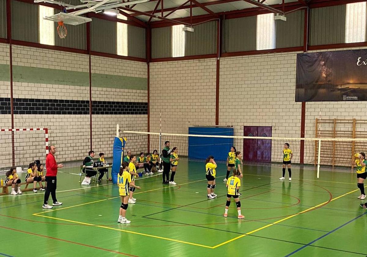 La I Liga de voleibol Mancomunidad de Olivenza se clausurará en la localidad