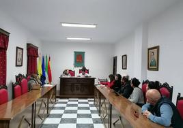 Momento de desarrollo de un pleno villanovense, imagen de archivo.