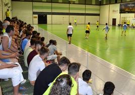 Asistentes a un partido del maratón, imagen de archivo.