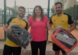 Campeones del grupo A fueron los jugadores Imanol y Álvaro Vargas.