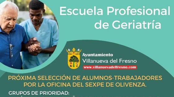 La localidad tendrá una Escuela Profesional de Geriatría