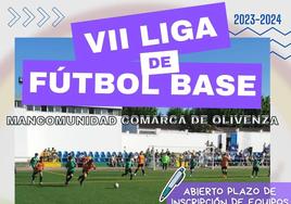 Abiertas las inscripciones para la Liga de Fútbol Base de la Mancomunidad