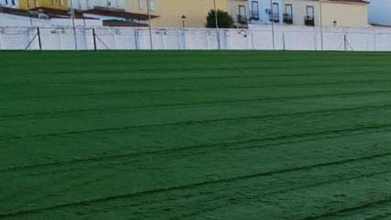 El presidente de la Diputación Miguel Ángel Gallardo inaugurará el nuevo campo de fútbol de césped artificial