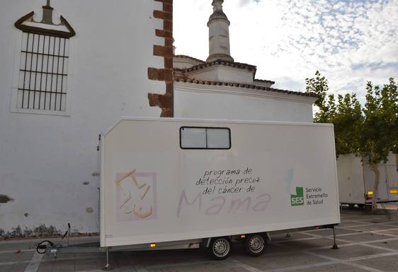 La Unidad Móvil del Programa de Detección Precoz de Cáncer de Mama regresa a la localidad