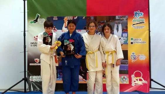 La Academia de Judo se trae dos oros y un bronce del Open de Ne Waza, Campeonato de Extremadura