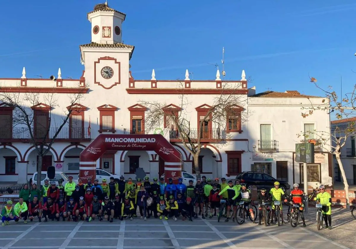 Gurumelos Bike desarrolló la ruta &#039;Las grullas&#039; en las que se dieron cita 70 ciclistas de España y Portugal