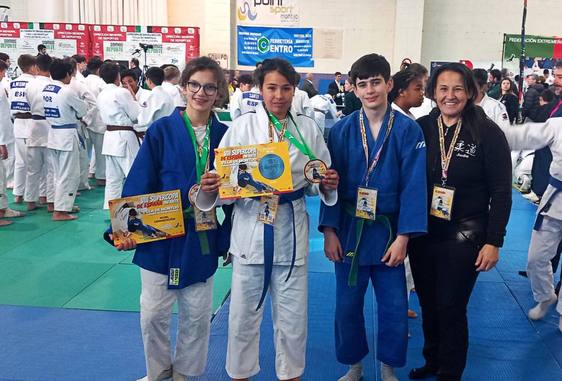Tres integrantes de la Escuela de judo participan en la VIII Supercopa de España de Judo 'Villa de Montijo'