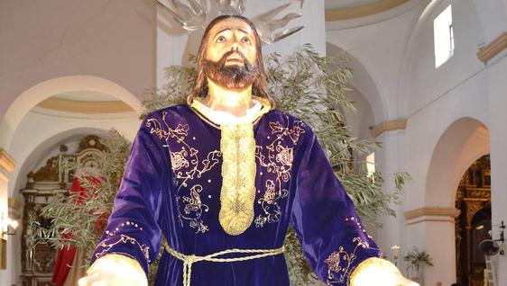 La imagen de Jesús Orando en el Huerto saldrá si la lluvia lo permite