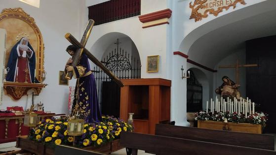La procesión del jueves Santo se limitará a la plaza de España si la lluvia lo permite