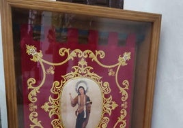 La caja se guarda en el baptisterio de la Parroquia de la Inmaculada Concepción.