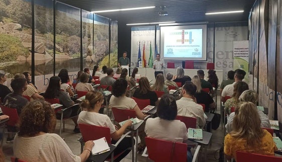 Los alumnos del Programa Colaborativo Rural local se forman en Riesgos Laborales con la Fempex