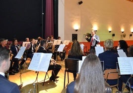 Imagen de archivo de un concierto de la Banda Municipal.