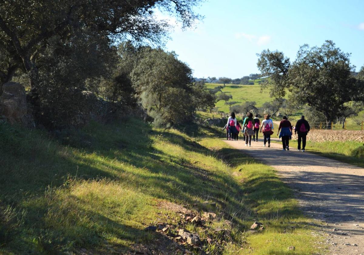 Imagen de salida de una de las rutas.