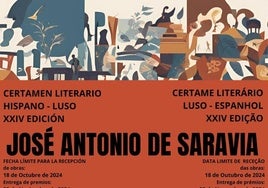 Se abre el plazo de presentación de obras del XXIV Certamen literario 'José Antonio de Saravia'