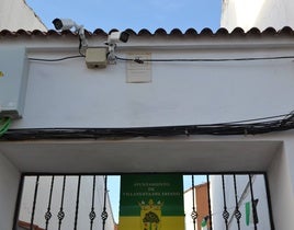 Dos de las cámars de la red local.