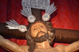 Primer plano del Cristo de la Expiración.