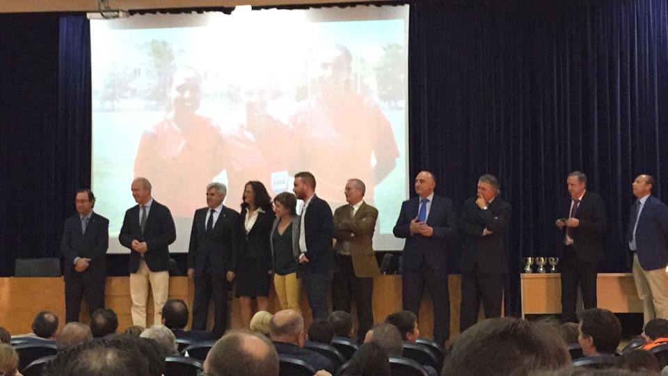 En la gala de la Federación Extremeña de Fútbol 