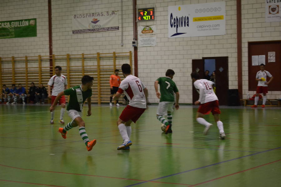 El AD Villanueva futsal en un encuentro anterior. A.P