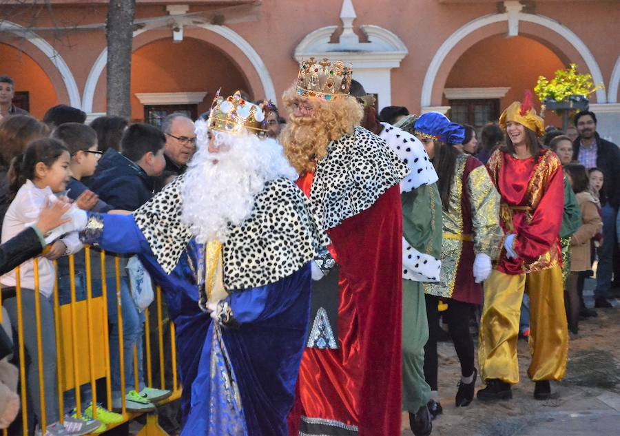 Llegada de los Reyes Magos a la localidad. A.P