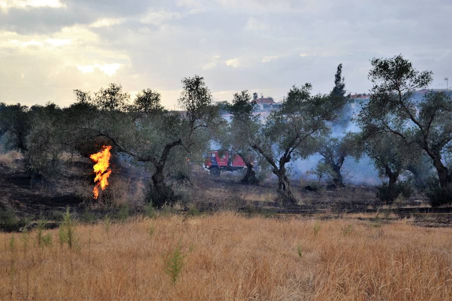 Imagen de archivo de un incendio en la localidad. A.P