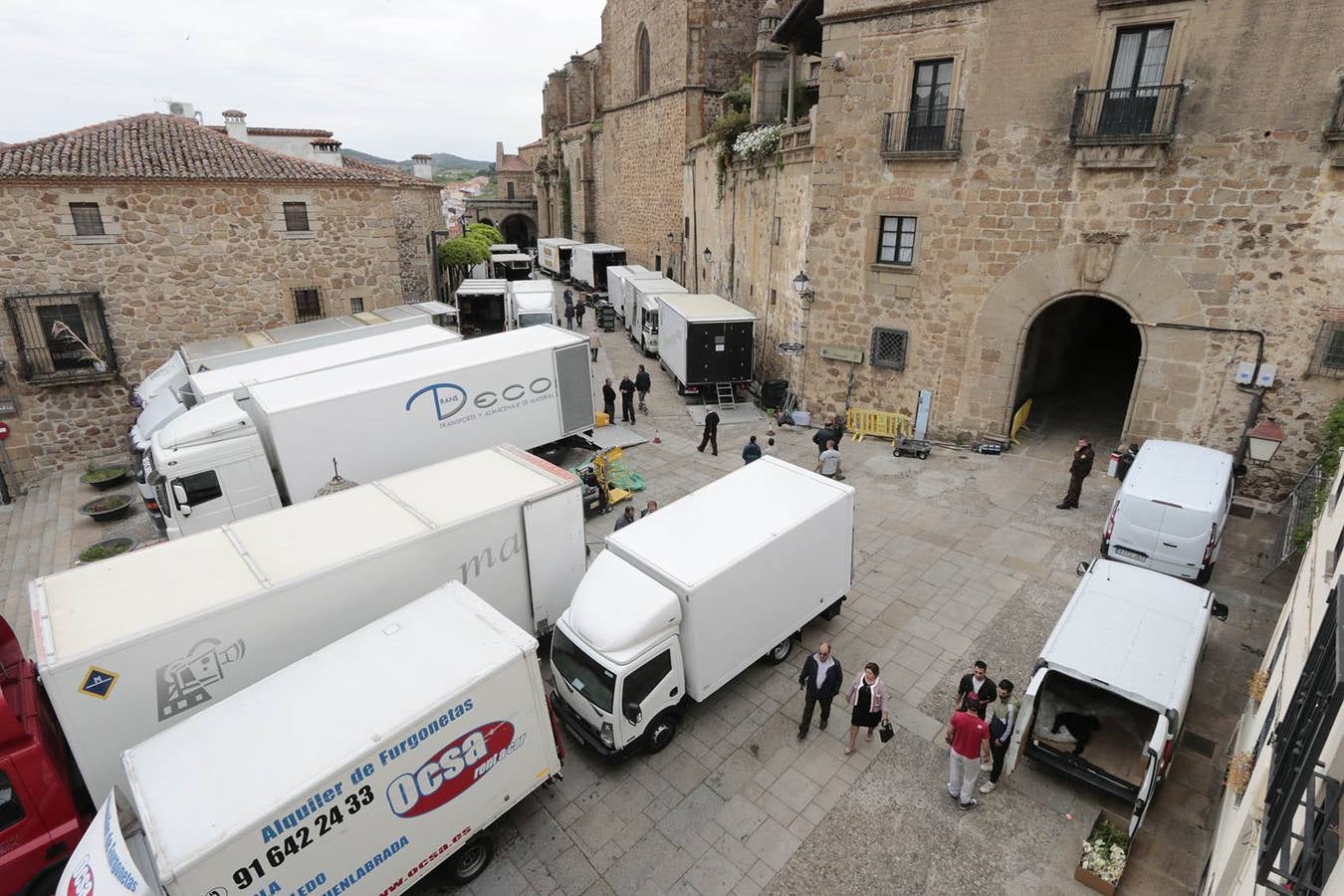 Comienza el rodaje de la serie &#039;Still Star Crossed&#039; en Plasencia