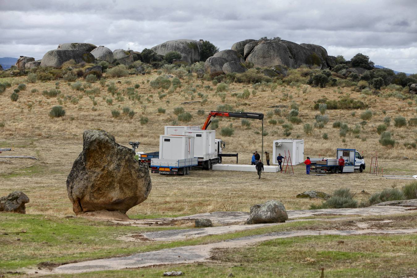 Rodaje de la serie Juego de Tronos en Extremadura