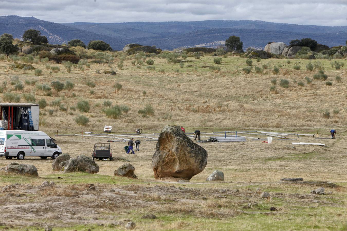 Rodaje de la serie Juego de Tronos en Extremadura