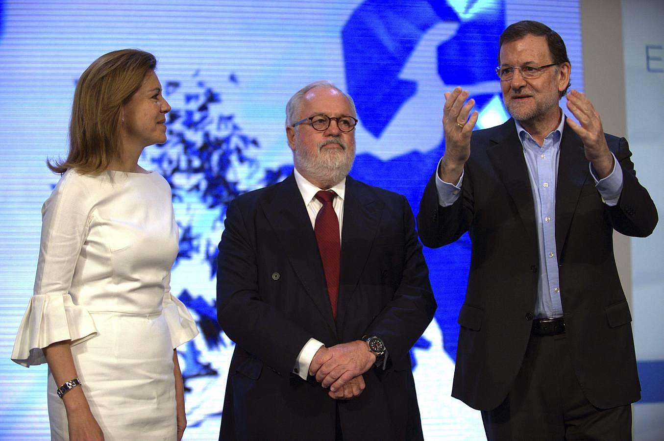Rajoy presenta en Toledo la lista del PP para las elecciones europeas