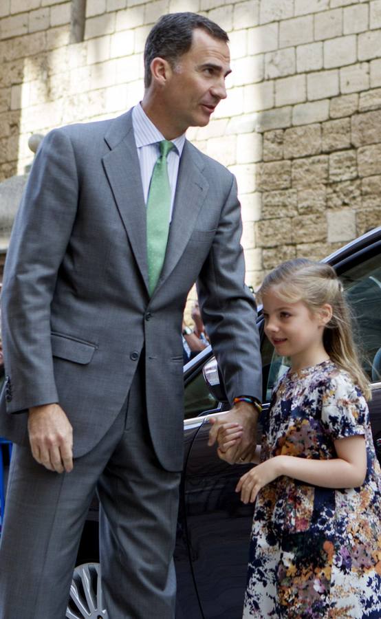 Los Reyes y los Príncipes acuden a la Misa del Domingo de Pascua