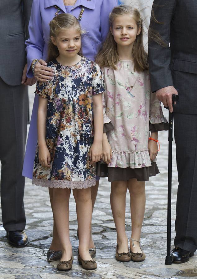 Los Reyes y los Príncipes acuden a la Misa del Domingo de Pascua