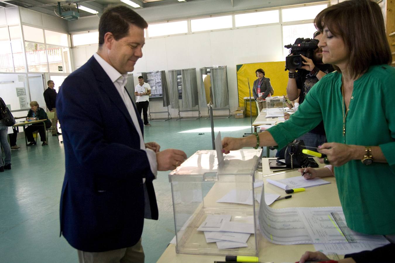 El secretario general del PSOE de Castilla-La Mancha y alcalde de Toledo, Emiliano García-Page.