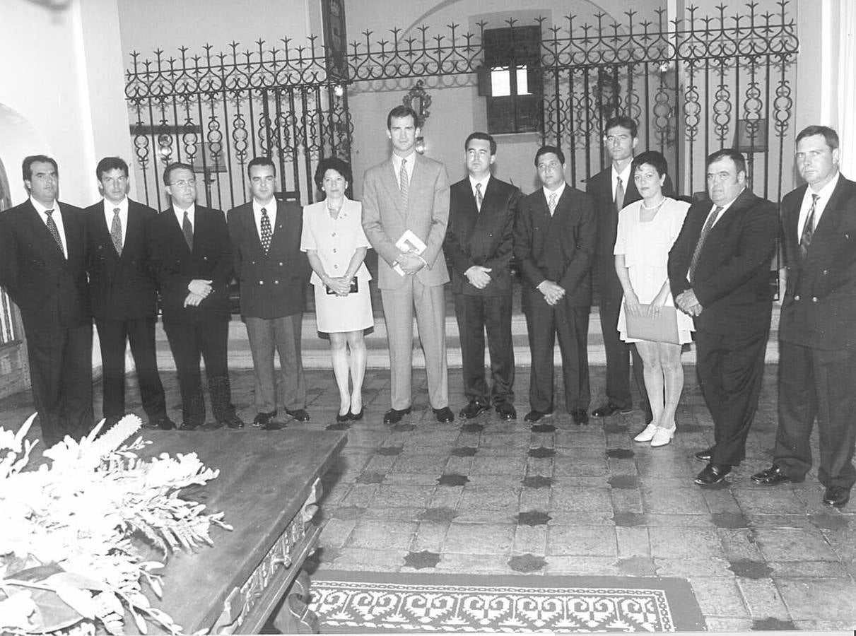 12.06.1996. El Príncipe Felipe en el MEIAC