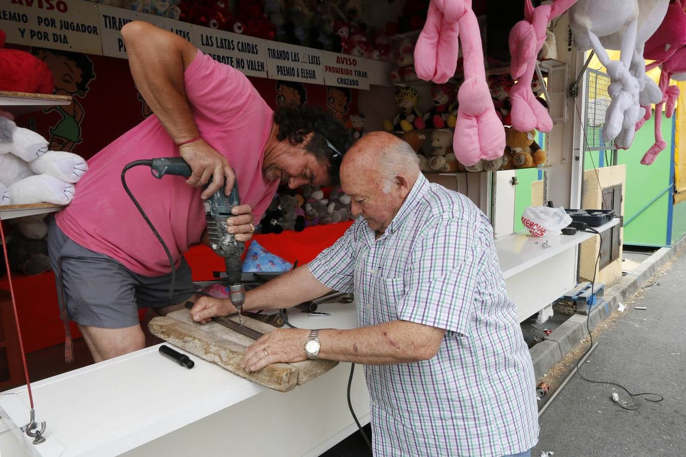 Todo listo para que comience la feria de Plasencia