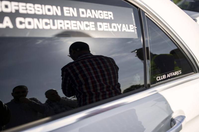 Los taxis europeos suben la bandera contra Uber