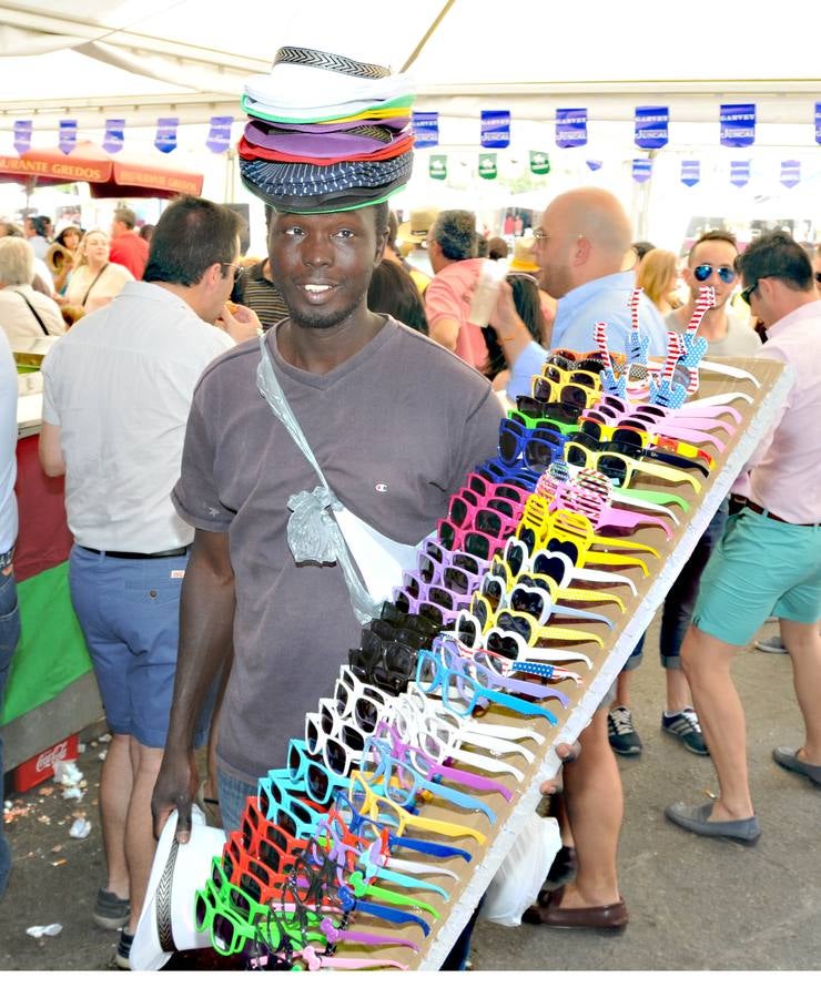 Día de cañas en la Feria de Plasencia