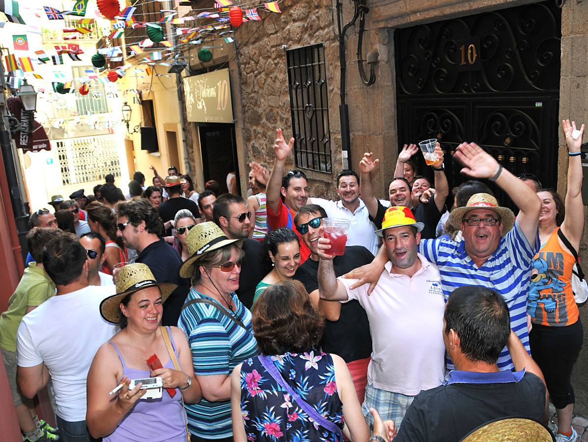 Ambiente del viernes en la Feria de Plasencia