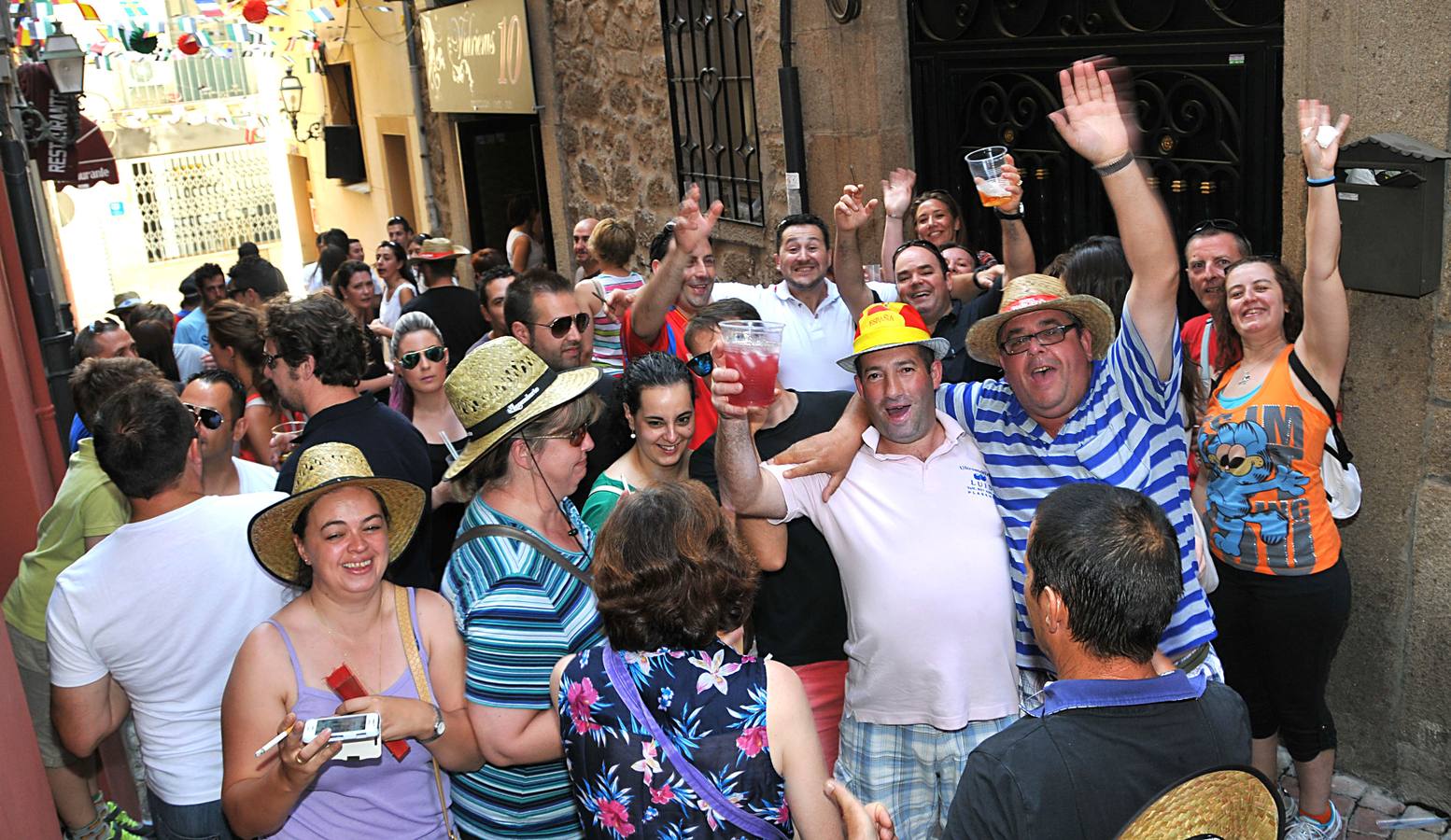 Ambiente del viernes en la Feria de Plasencia