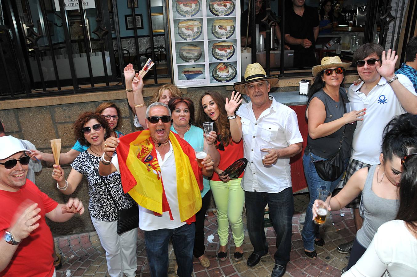 Ambiente del viernes en la Feria de Plasencia