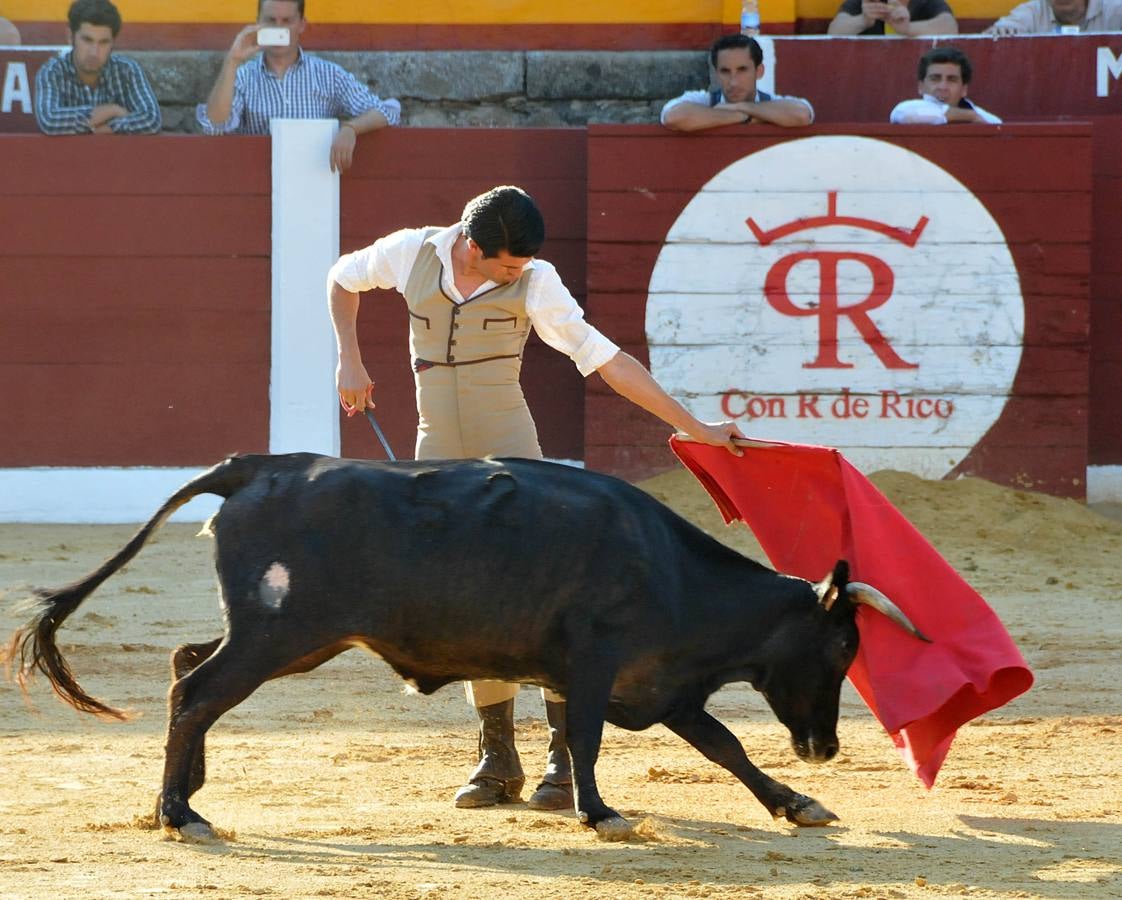 Tentadero público con Emilio de Justo y Anbel Posada