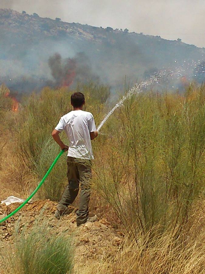 Incendio en Villar de Rena