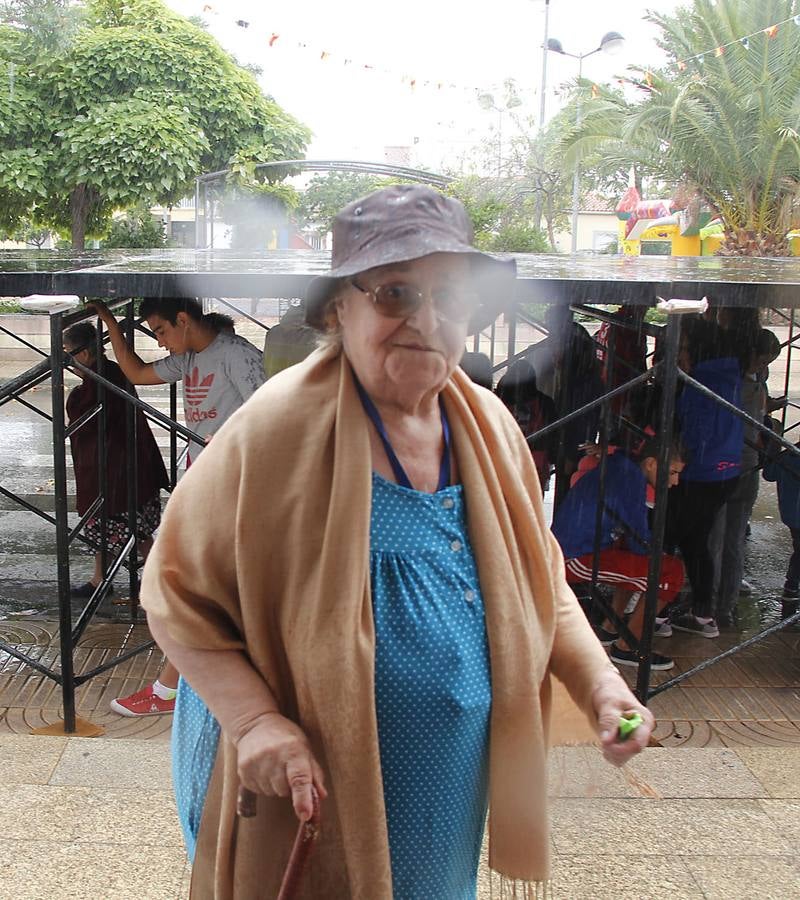 Fiesta de Santa Lucía pasada por agua