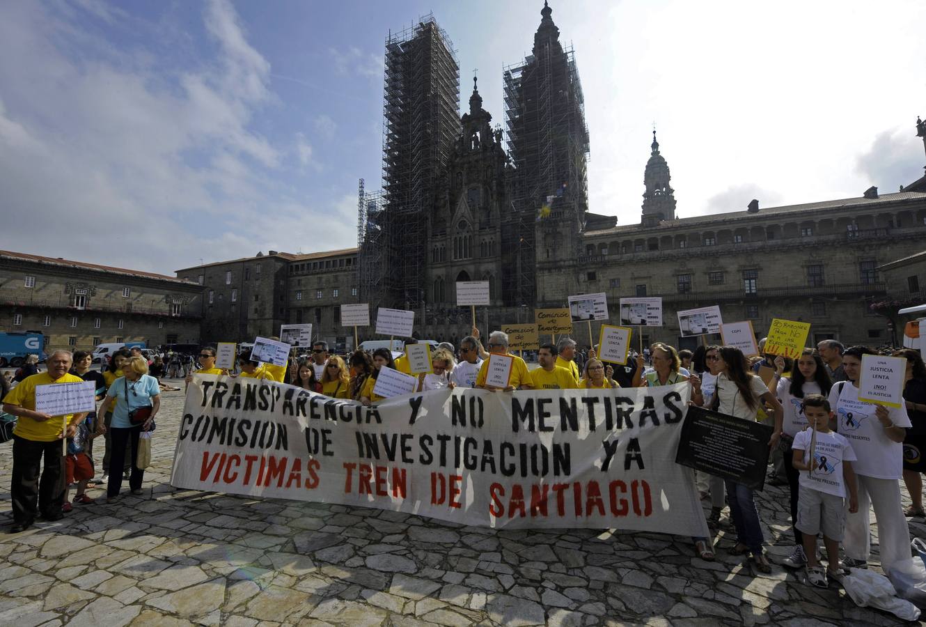 Las víctimas del Alvia se unen en el dolor