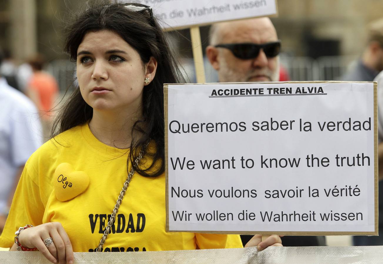 Las víctimas del Alvia se unen en el dolor