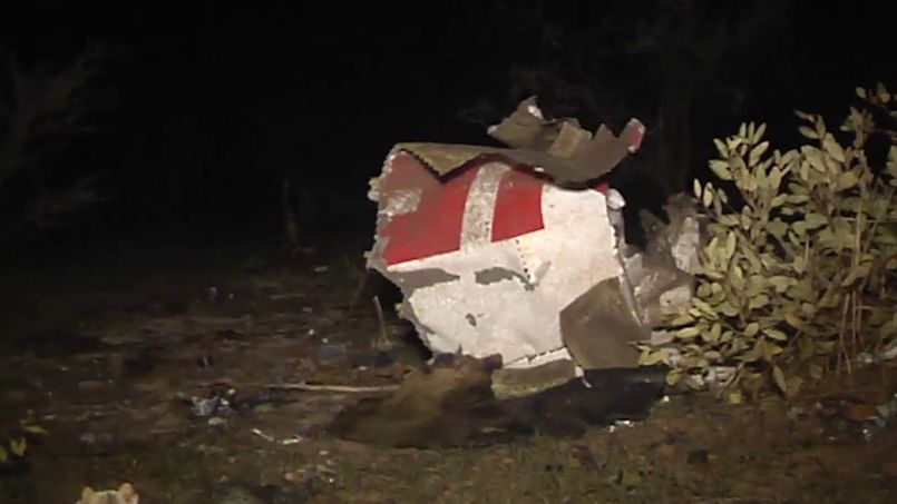 Primeras imágenes del accidente de avión de Malí