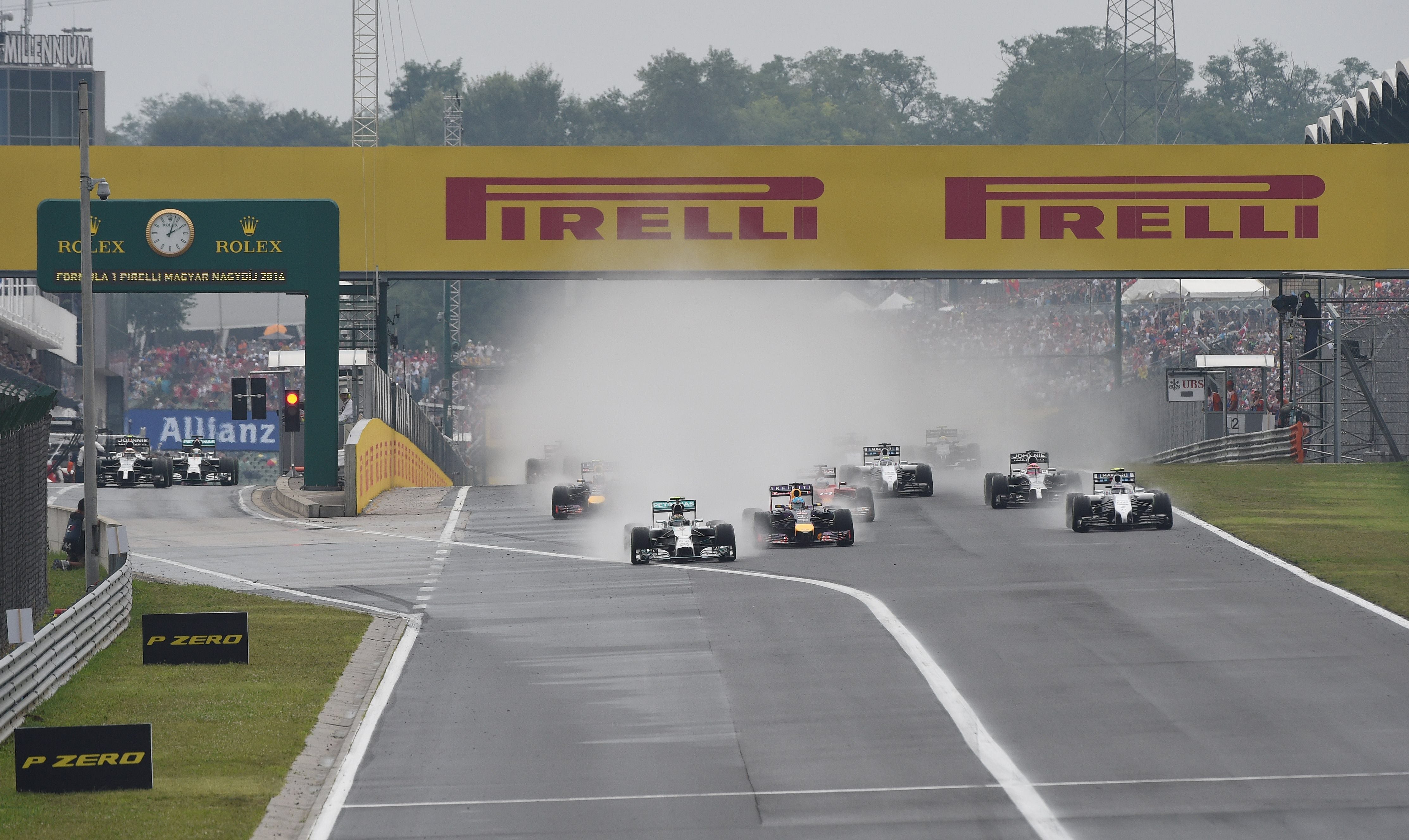 El australiano Daniel Ricciardo (Red Bull) ganó el Gran Premio de Hungría, la undécima prueba del Mundial de Fórmula Uno, disputado hoy, domingo, en el circuito de Hungaroring, donde el español Fernando Alonso (Ferrari) acabó segundo.