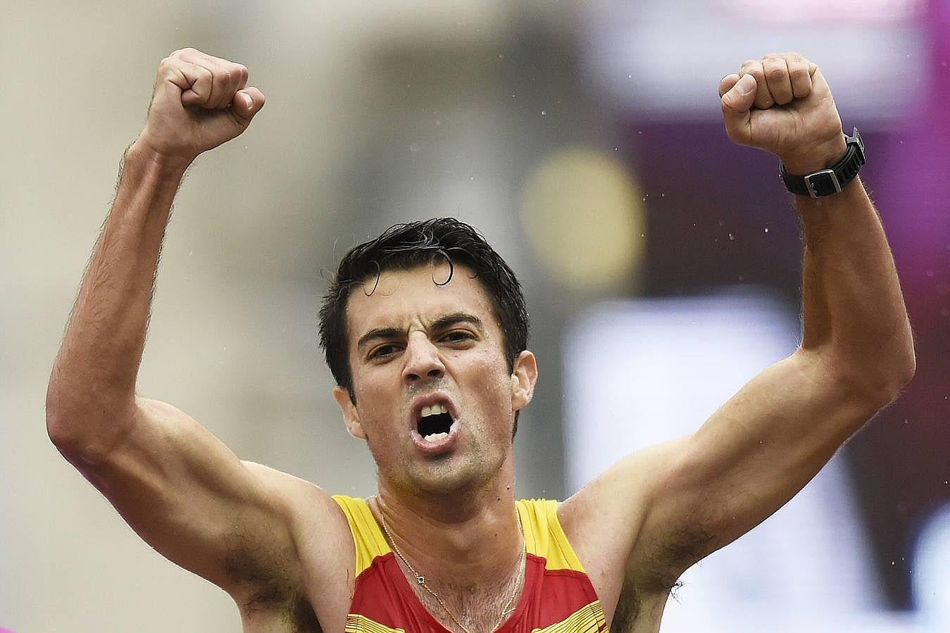 Miguel Ángel López logra el oro en la prueba de 20 km marcha masculinos de los Campeonatos Europeos de Atletismo