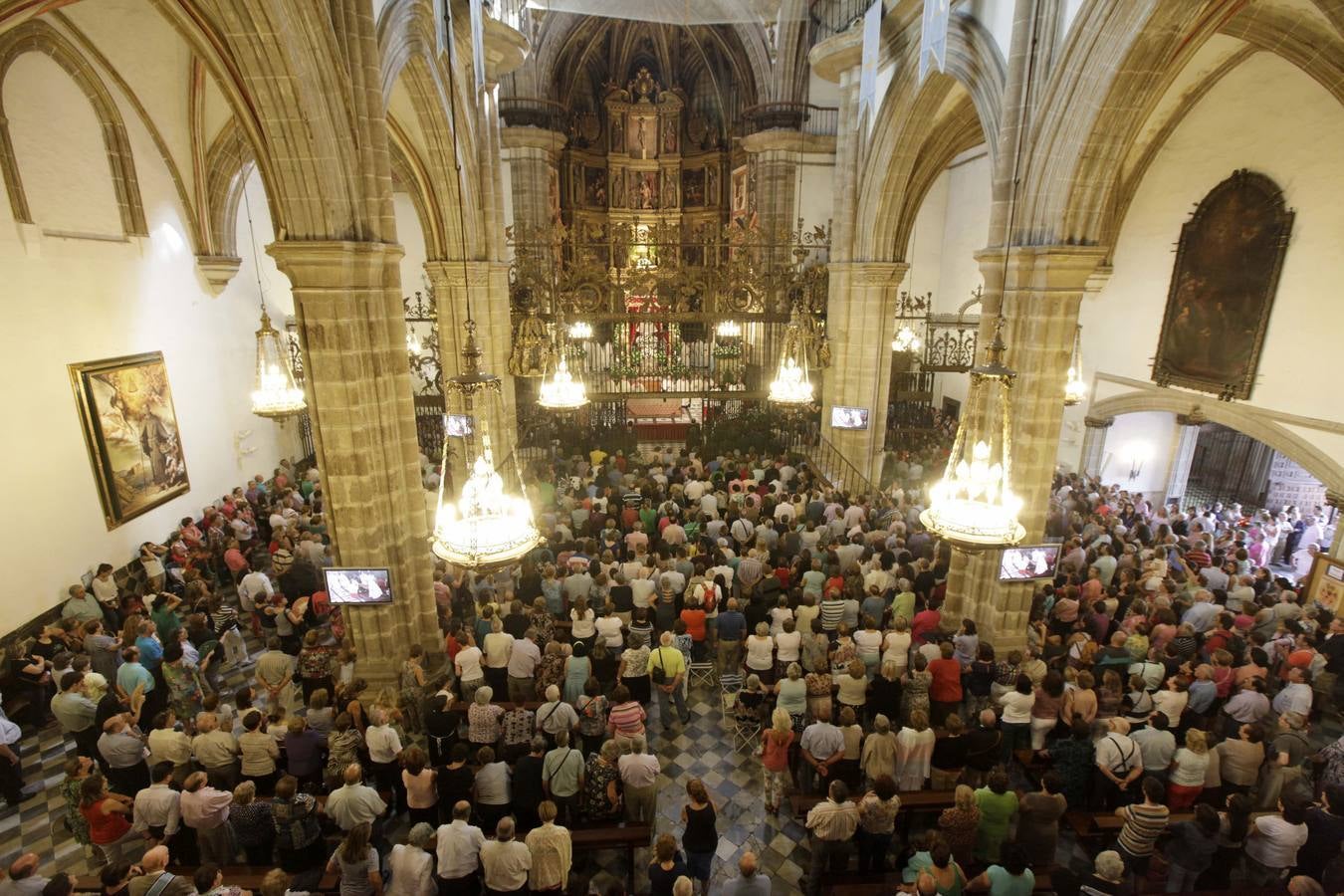 Lunes 8 de septiembre: celebración de los actos del Día de Extremadura en el Monasterio de Guadalupe. Foto: Lorenzo Cordero